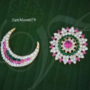 Suriyan Chandran Jewellery Goddess Hair Ornaments Buy Now 1.5"