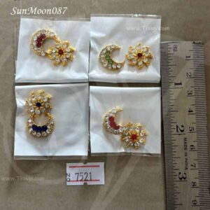 Suriyan Chandran Jewellery Goddess Hair Ornaments 0.6 Inches