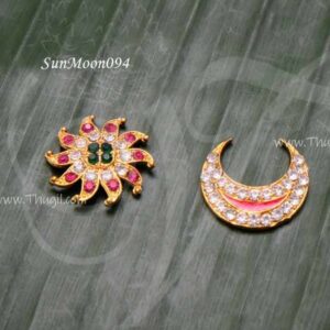 Suriyan Chandran Jewellery Goddess Hair Ornaments 1 Inches
