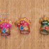 1 inch small Keedam Mukut for Idols Murthi Statue - 3 pieces