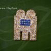 Thirumangalyam Mangalsutra For Goddess White With Blue Stones Buy Now