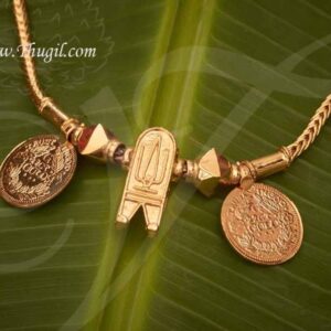 Gold Plated Iyer Thiruman Thali ThiruMangalyam For Indian Wedding