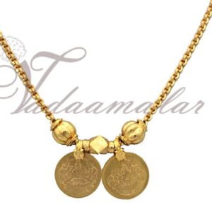 Buy online ThiruMangalyam Indian Wedding Chain Thali Mangalsutra Wedding Bride Gold Toned