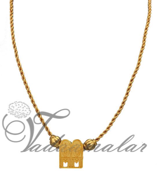 Buy Thali online Iyengar Iyer ThiruMangalyam Wedding Bride Gold plated