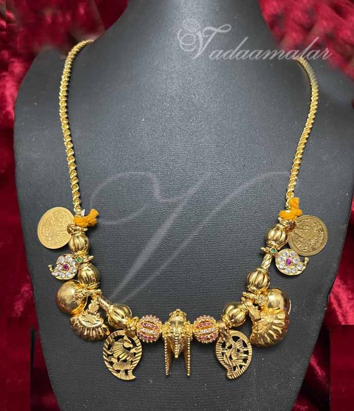 Thiru Mangalyam Namam Thali Wedding Micro Gold Plated Set