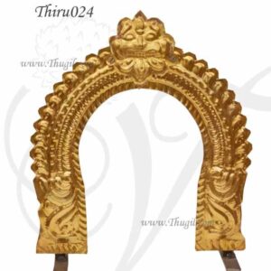 Prabhavali Brass Thiruvachi Magara Thoranam For Small Vighraham 9 inches