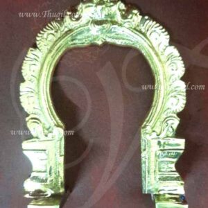 5.5 Inches Prabhavali Brass Thiruvachi Arch deity with stand Idols Decorations