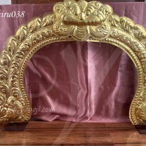 Prabhavali Brass Thiruvachi Arch for Hindu Temple 2.5 feet
