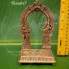 Prabhavali Solid Brass Thiruvachi Arch for Idols Peedam 6.5 inches