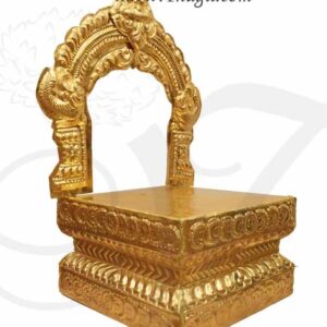Brass Prabhavali & Pedestal Thiruvachi Arch Gold Plated Buy Online