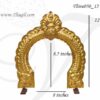 Prabhavali Brass Thiruvachi Arch For Small Vighraham 12 inches