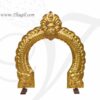 1 feet Hindu Temple Prabhavali Brass Thiruvachi Arch Gold Plated Buy Online
