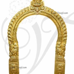 3 feet Temple Prabhavali Brass Thiruvachi Arch deity Idols Decorations Buy Now