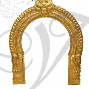 3 feet Temple Prabhavali Brass Thiruvachi Arch deity Idols No Rod Buy Online