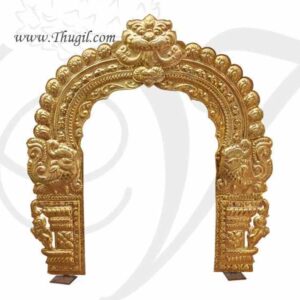 5 feet Temple Prabhavali Brass Thiruvachi Arch for Hindu Gods Buy Online
