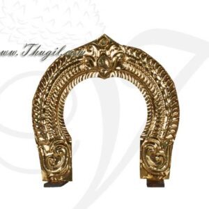 14 inches Brass Thiruvachi Arch Hindu deity Prabhavali Temple Alankaram Buy Now