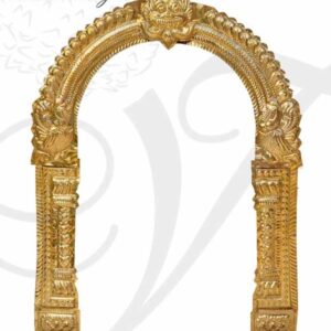 5 feet Temple Prabhavali Brass Thiruvachi Arch deity Idols Decorations
