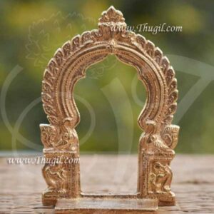Prabhavali Metal Thiruvachi Arch for Small Idols Peedam 3.5 inches
