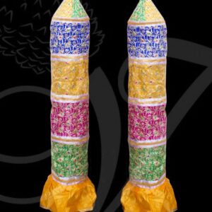 Thombai Flower Design Temple Car Wedding Festivals decorations -2 pieces - 5 feet