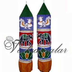 Buy Thombai online Traditional India Stage Thombai Temple Car decorations -2 pieces - 6 feet