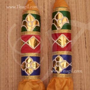 Satin Thombai Traditional India Stage Temple Car decorations Buy now 1.5 Feet