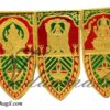 5 meters Mango Leaf Design Deities India Toran Tapestry Doorway Decorative Hanging