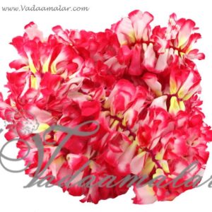 10 mtrs Cloth Artificial Pink & White Mandap Hangings Decoration Wedding Hall festival decorations