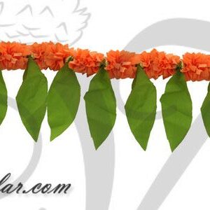 Mango Leaf Design India Cloth Toran Tapestry Doorway Decorative Hanging