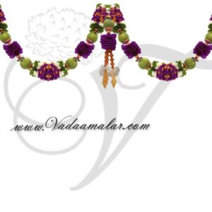 Elegant Artificial Multi Colour Door Hanging Textile Door Welcome Toran Tapestry