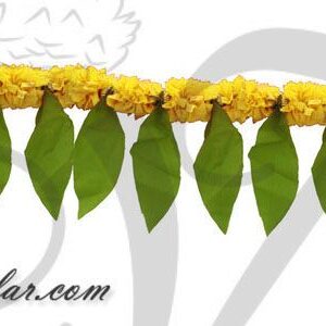 Mango Leaf Design India Cloth Toran Tapestry Doorway Decorative Hanging