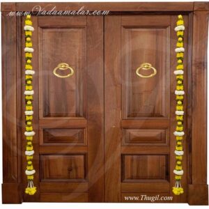 68" Door Decorative Garland Door Decoration Synthetic Flowers - Washable