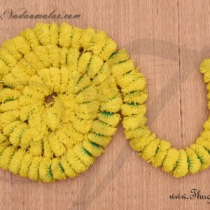 2 meter Yellow Color Marigold Flower Synthetic Door Hanging Decoration Buy