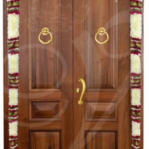 68" Door Decorative Garland Door Decoration Synthetic Flowers - Washable