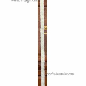 1 meter Off White Cloth Garland Door Decoration Synthetic Thick Flowers