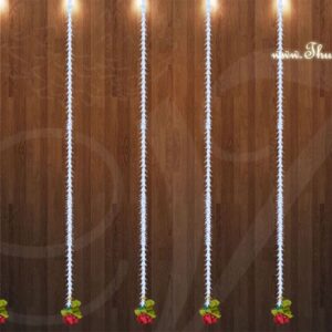 Artificial Sampangi Tuberose Flowers Door Hanging Large Backdrop Decorations