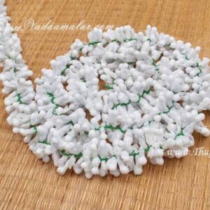 Paper Jasmine flowers wedding hall festival decoration 5 meters