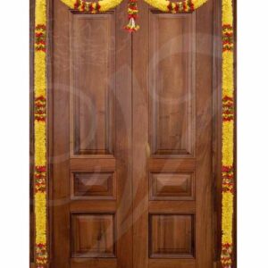 Yellow Samanthi Flower Doorway Thoran Thoranam decorative fabric Buy now