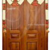 Indian Style White and Red Flower Doorway Thoran Thoranam decoration