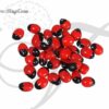 Red black Chirim Seeds,beads Gunja,Goonja SEEDS 20 pcs