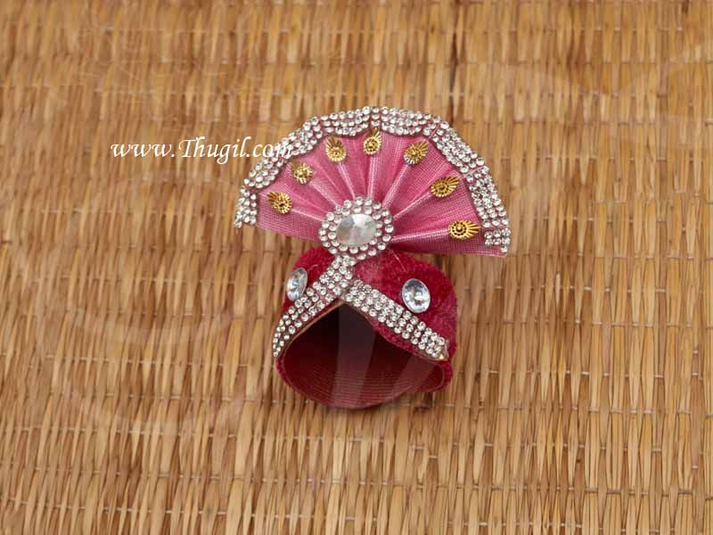 1 Inch Small Idols Krishna Murthi Statue Deity Shringar Idol Crown Mukut Accessories Buy