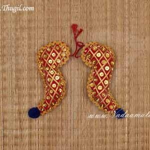 8" Vagamalai Vagamala Shoulder Decorations for Pooja Alankaram Buy Online