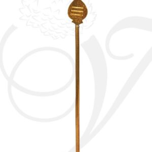 3.6 inch Vel for Murugar Murugan Shakti Brass Metal Small Pocket Size 2 pieces