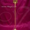 17" Murugan Brass Vel Stand Kumaraswamy Kartekeya Weapon Vel