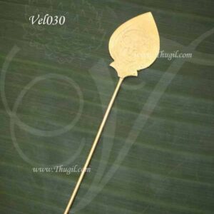 3.8 Inches Vel for Murugar Murugan Shakti Brass Metal Symbol weapon
