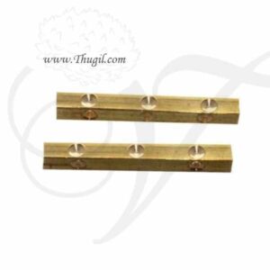 Traditional Chausar Pachikalu Brass Dhayakattai Brass Indian Dice Set Buy Now