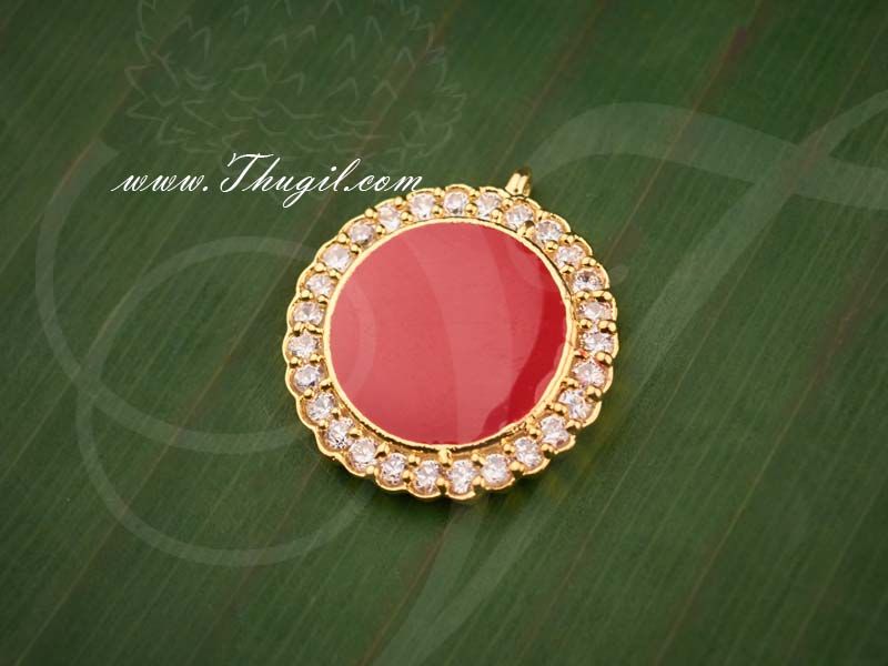 Tilak Tikka Symbol Hindu Diety Jewellery Ornament 0.7 inches