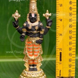 Srinivasa Narayana Perumal Malaiyappa Vishnu 6 inches orange