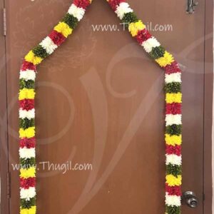Balaji Vishnu Malai Long Swamy Alankaram Handmade Flowers 58 inches