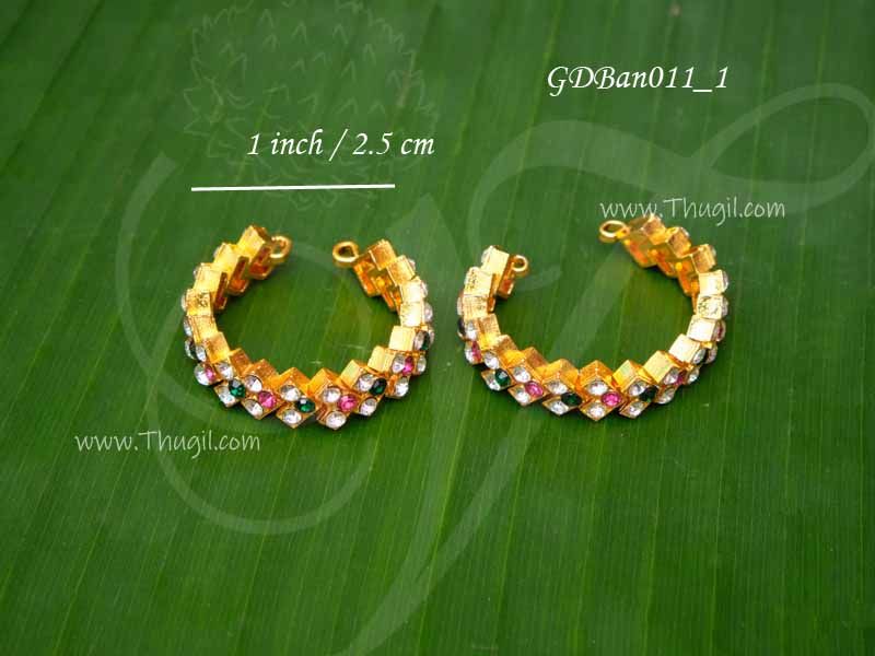 Bangles Adjustable Hastha Jewellery For God Goddess Shringhar 1 Inches
