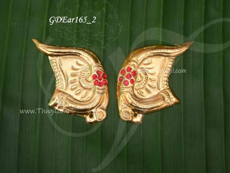 Ear Decoaration Deity Idol Ganesha God Decoration 2 inches